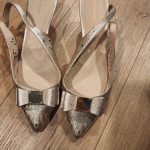 Cole Haan Cutout Slingback Pumps